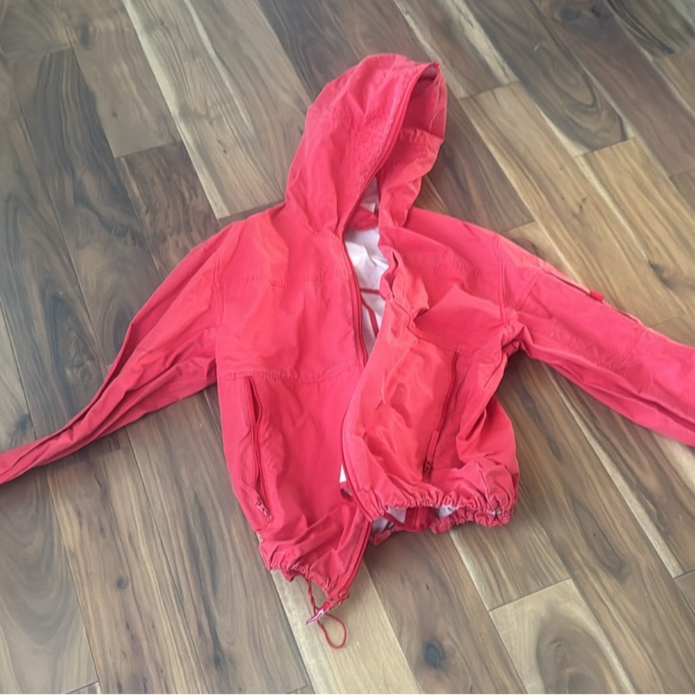 Supreme Full Zip Facemask Jacket SS22 Red Size M